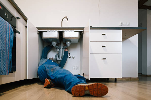 Professional Drain Cleaning technician working in Hickory, PA